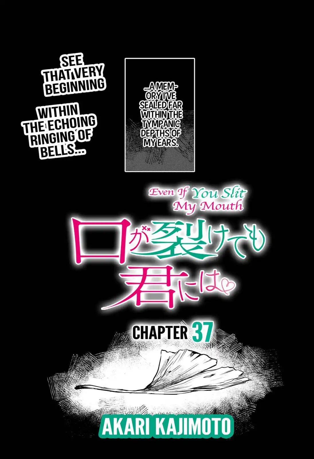 Kuchi ga Saketemo Kimi ni wa (2020) Chapter 37 2